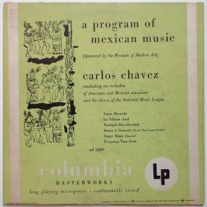 Columbian Masterworks Album Cover. 