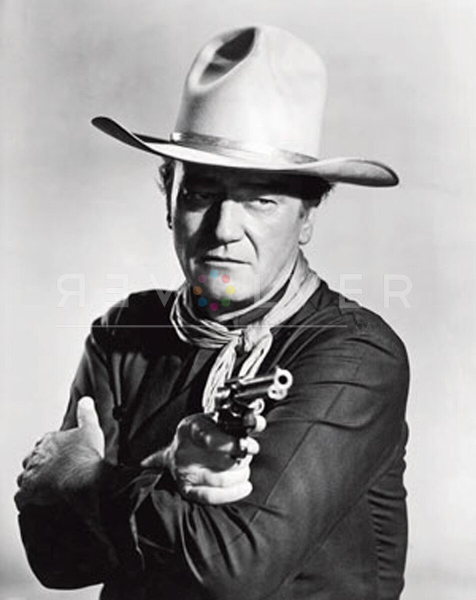 John Wayne in "The Man Who Shot Liberty Valance" used as inspiration by Andy Warhol