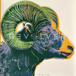 Bighorn Ram by Andy Warhol