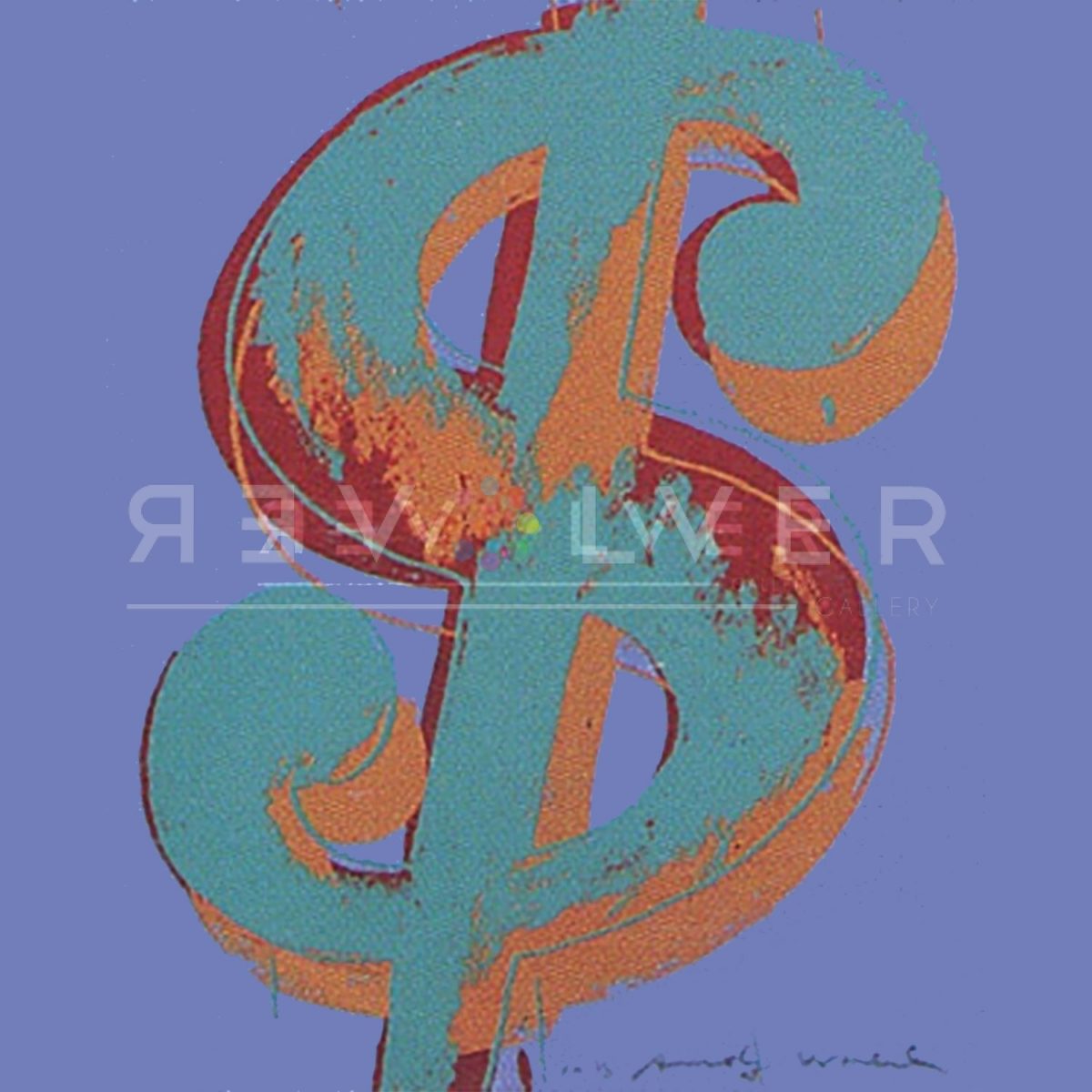 Dollar Sign 277 by Andy Warhol | Revolver Gallery