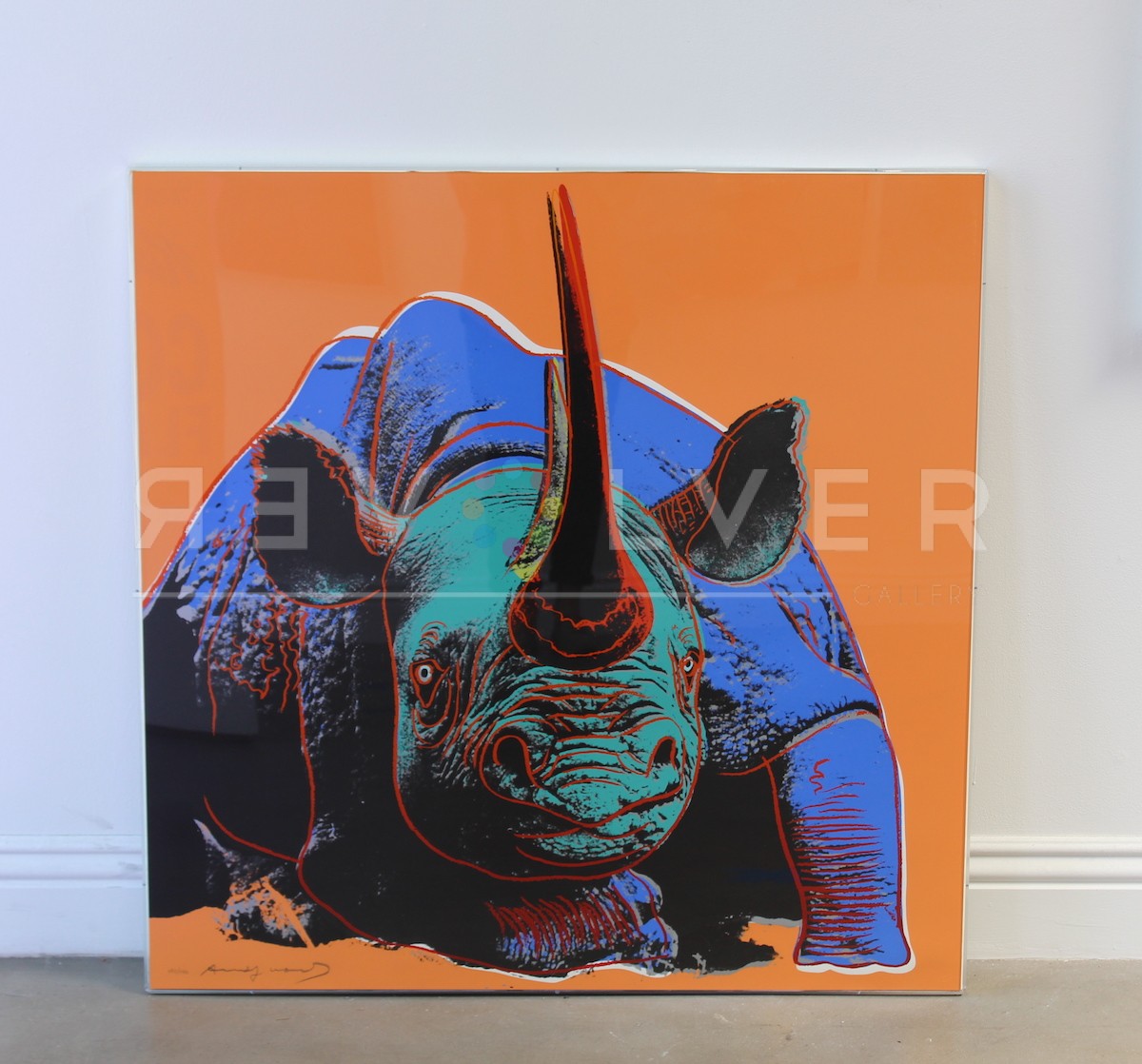 Andy Warhol - Black Rhinoceros 301 jpg