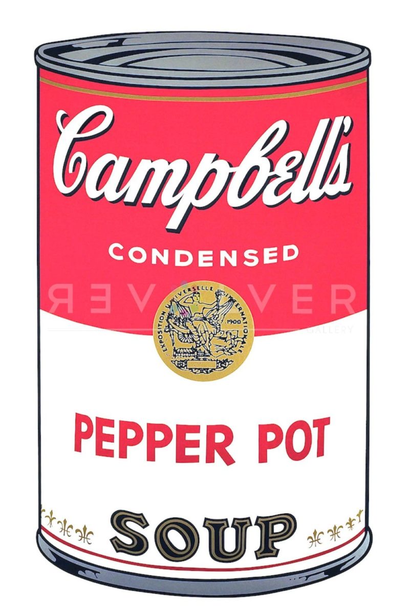 Picture of Campbell Soup I: Pepper Pot (FS II.51), 1968, stock version, by Andy Warhol