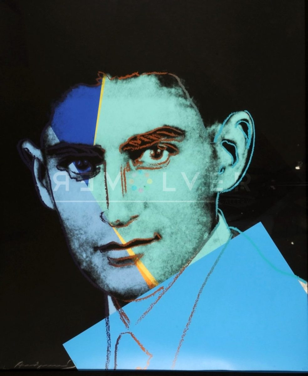 The Franz Kafka 367 print by Andy Warhol.