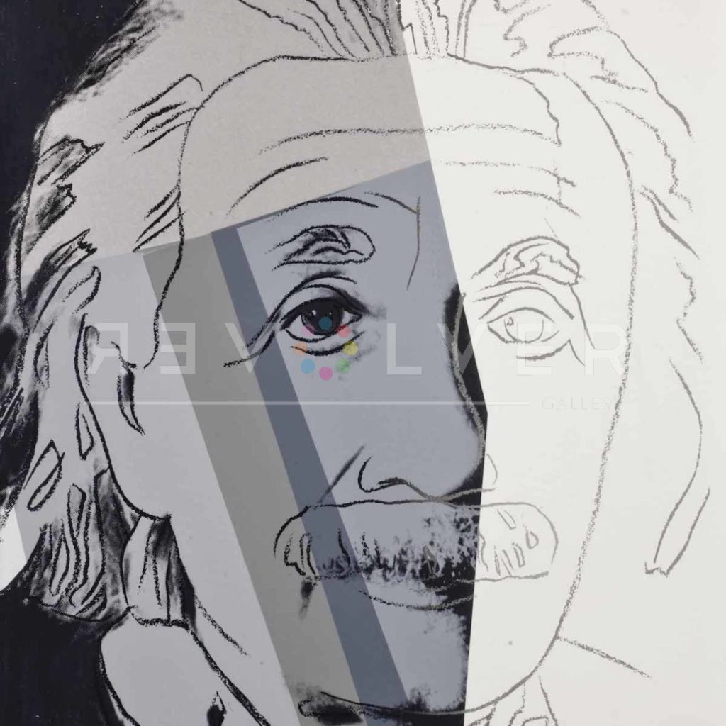 Picture of Stock Original Albert Einstein Screen Print (FS II.229), 1980, by Andy Warhol