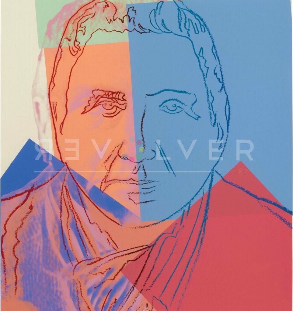 The Gertrude Stein screenprint by Andy Warhol.