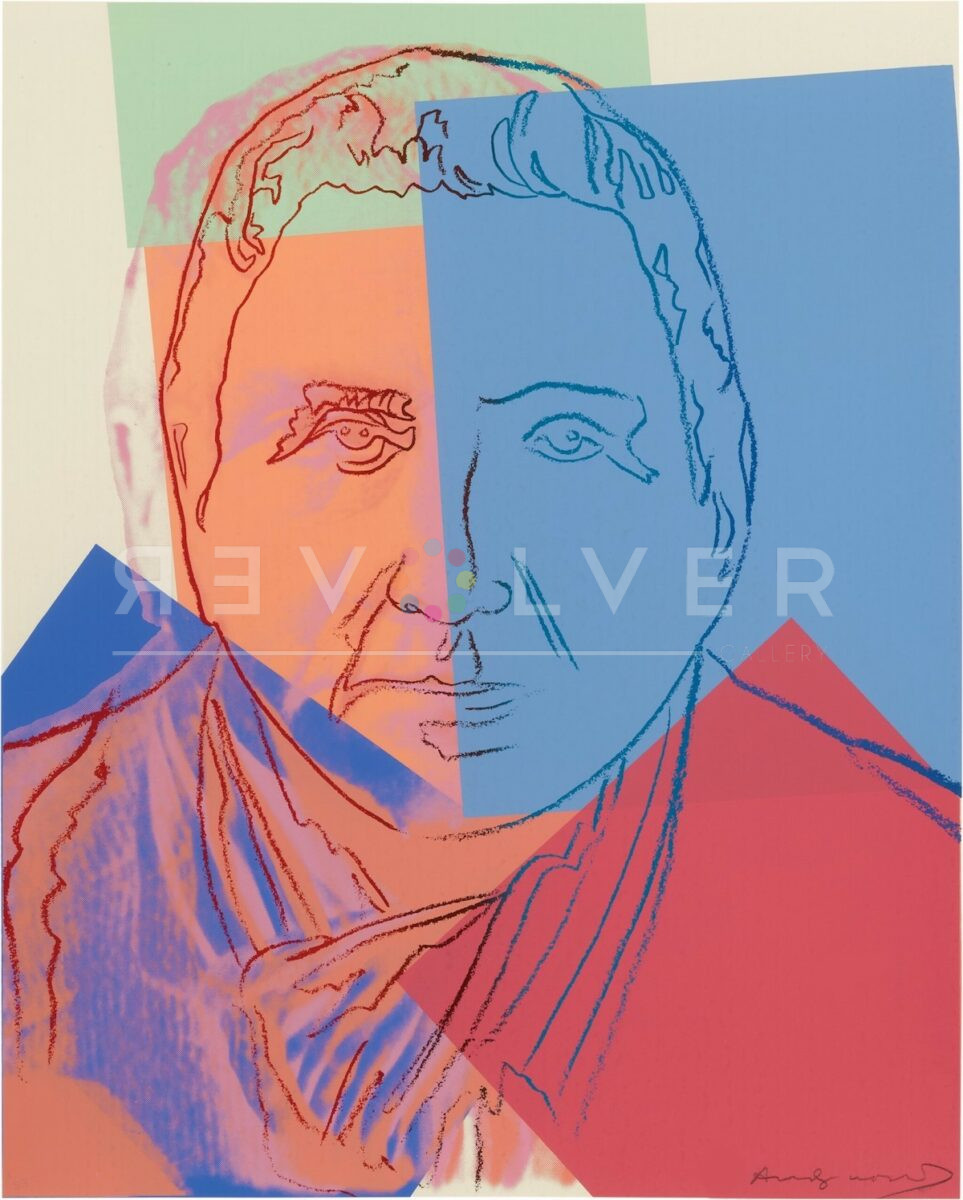 The Gertrude Stein screenprint by Andy Warhol.