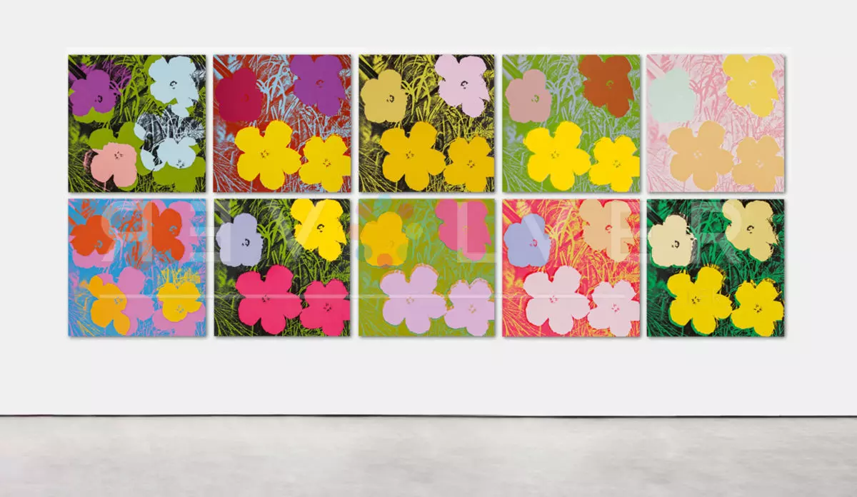 Flowers 69 Print by Andy Warhol | Revolver Gallery