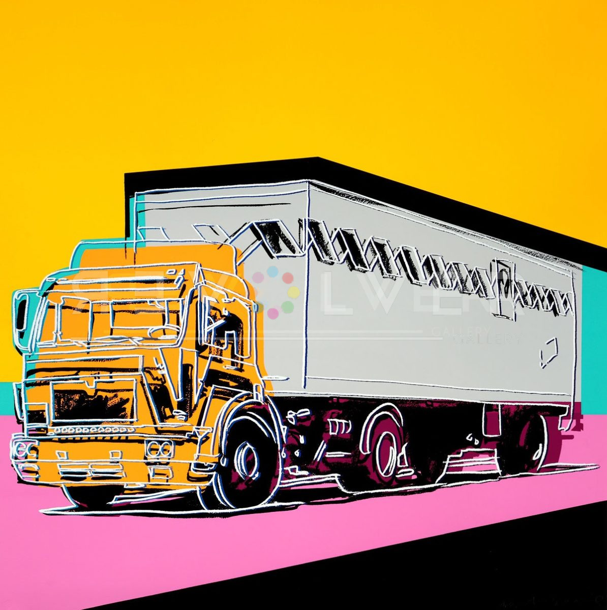 The Truck 367 print by Andy Warhol.