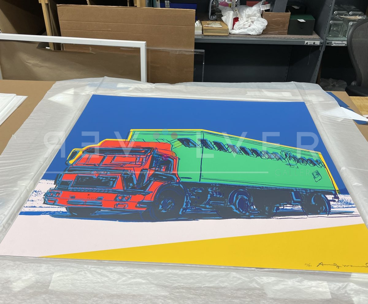 The truck 368 screenprint out of frame