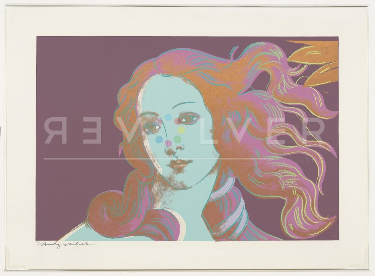 Andy Warhol Birth of Venus 317, from Details of the Renaissance.