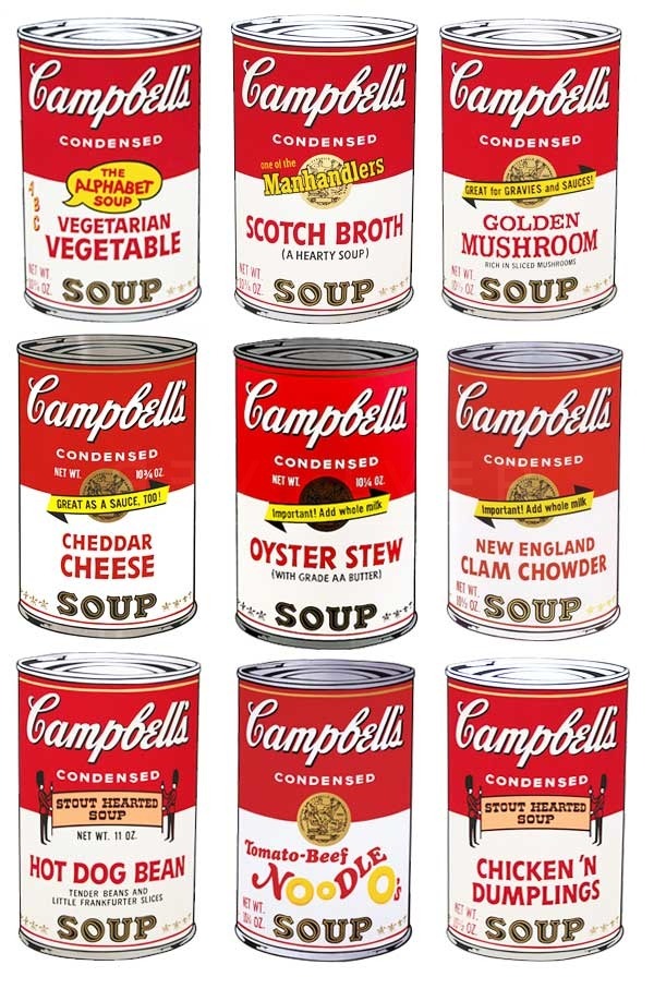 Andy Warhol - Campbell's Soup II (Full Suite) jpg