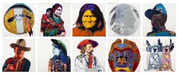 Warhol's Cowboys and Indians Illuminate American Legends