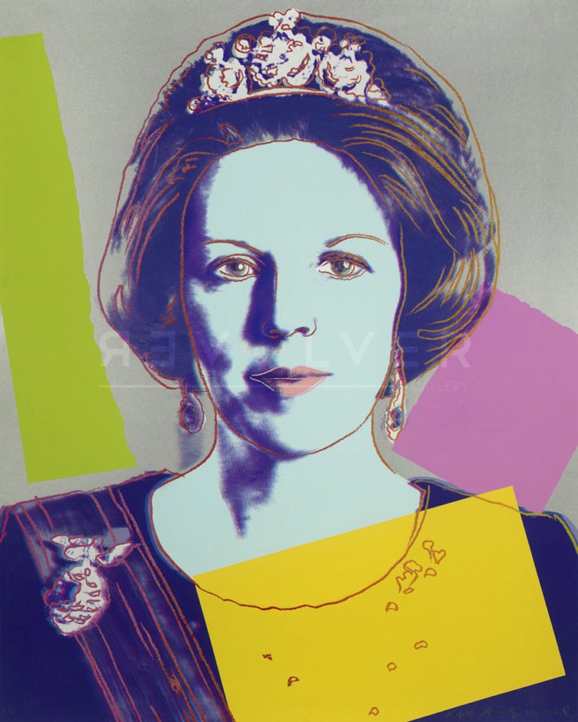 Andy Warhol - Queen Beatrix F.S. 340 (Royal) jpg