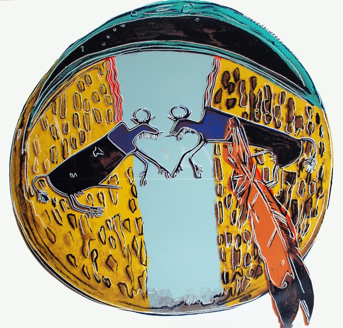 Andy Warhol - Plains Indian Shield F.S. II 382 jpg