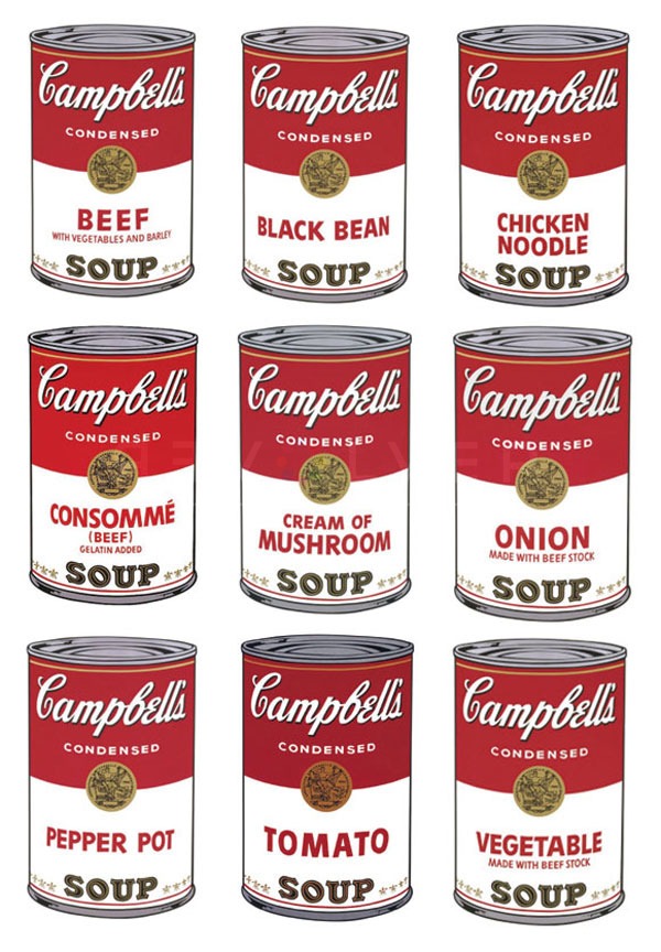 Andy Warhol - Campbell's Soup I (Full Suite) jpg