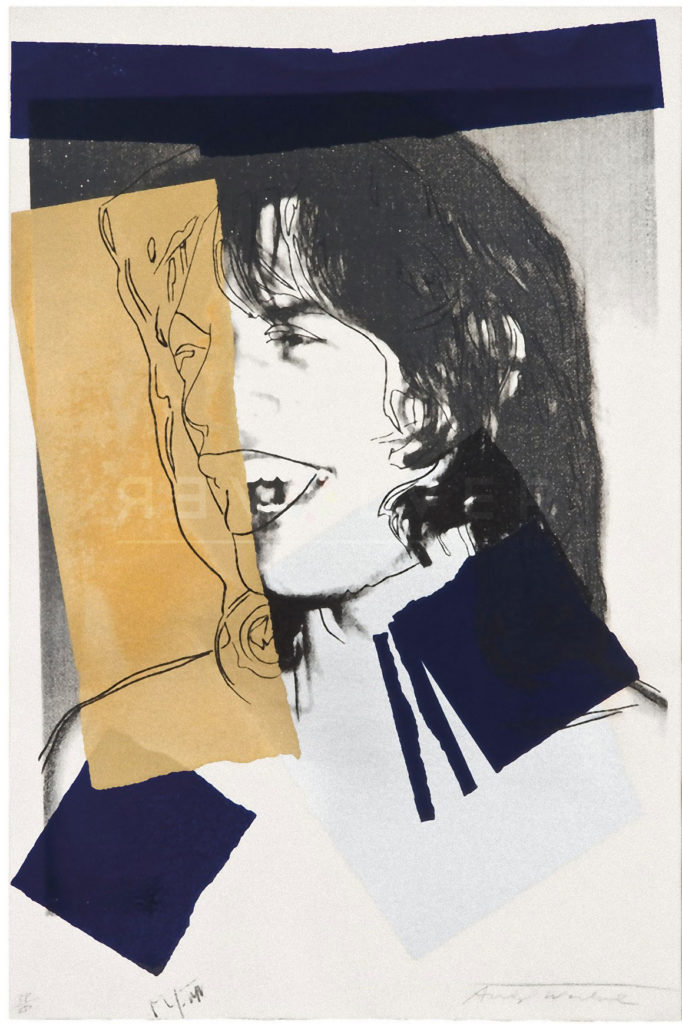 Andy Warhol - Mick Jagger F.S. II 142 jpg