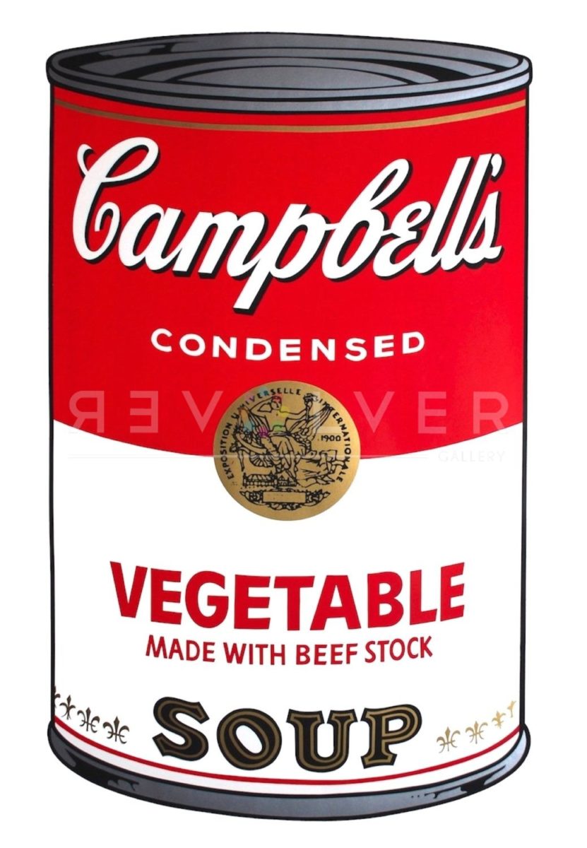 Picture of Campbell Soup I: Vegetable (FS II.48), 1968, stock version, by Andy Warhol
