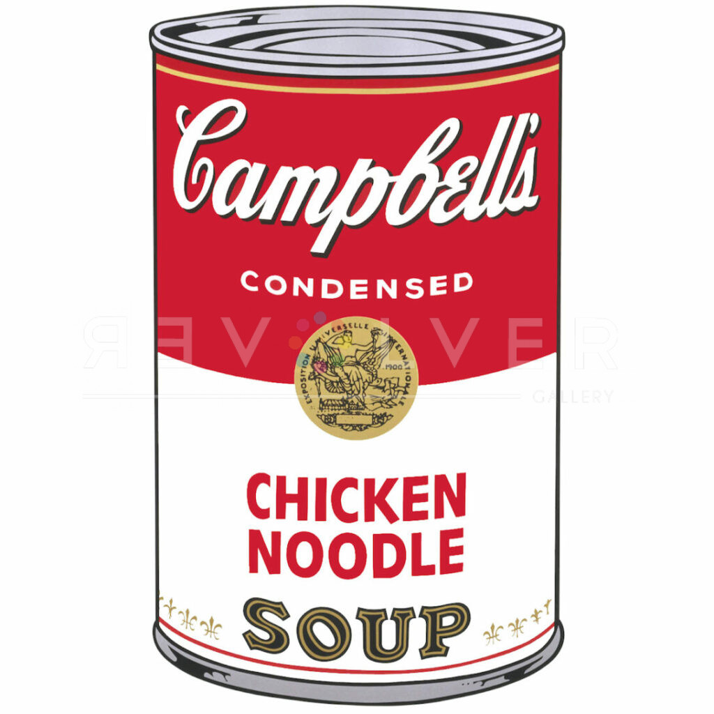 Campbell's Soup Cans I: Chicken Noodle 45 by Andy Warhol | Revolver
