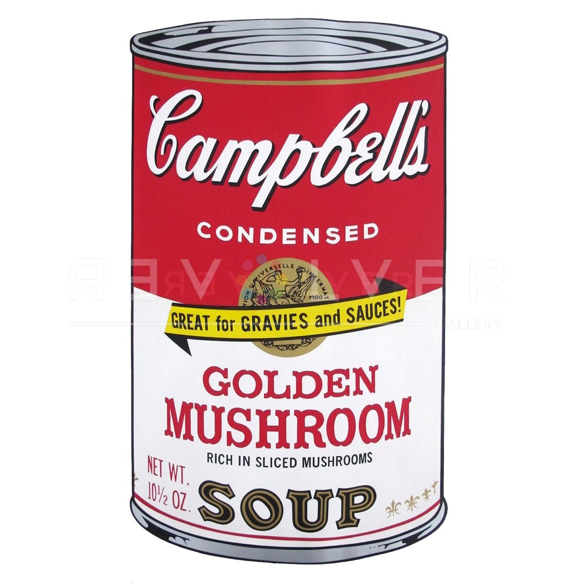 Stock image for Campbell's Soup Cans II: Golden Miushroom 62 screenprint by Andy Warhol.