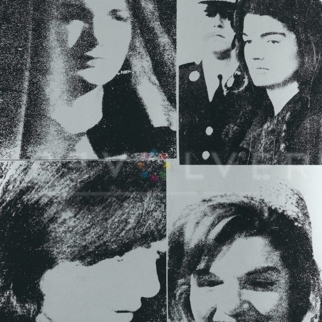 Picture of Jacqueline Kennedy III (Jackie III) (FS II.15), 1966, stock version, by Andy Warhol
