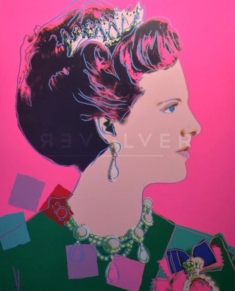 Queen Margrethe II of Denmark 345 - Andy Warhol jpg