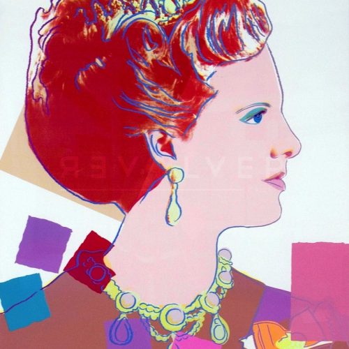 Queen Margrethe II of Denmark 344 - Andy Warhol jpg