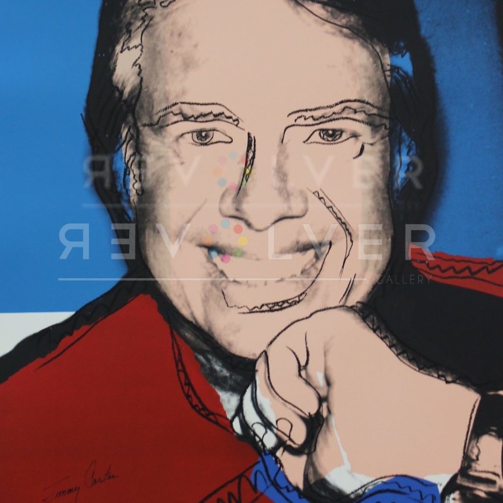 Picture of Jimmy Carter II (FS II. 151), 1976, stock version, by Andy Warhol