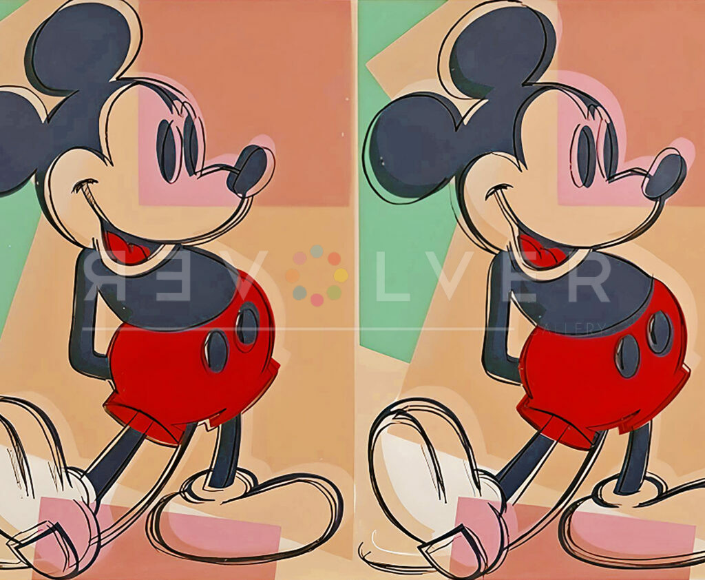 Mickey Mouse LV Art Print