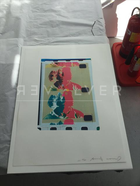 Eric Emersen (Chelsea Girls) print by Andy Warhol out of the frame