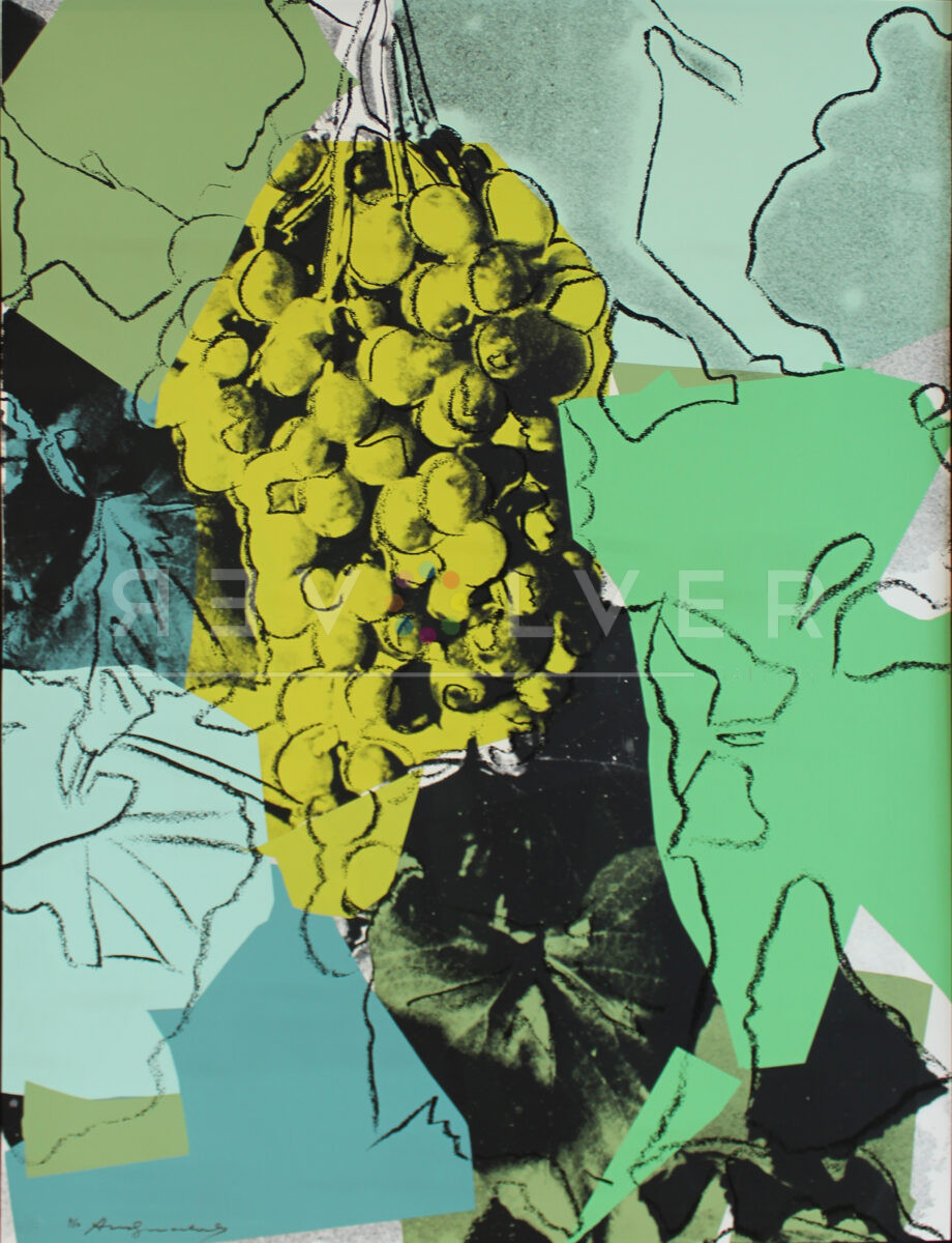 Grapes 191 by Andy Warhol