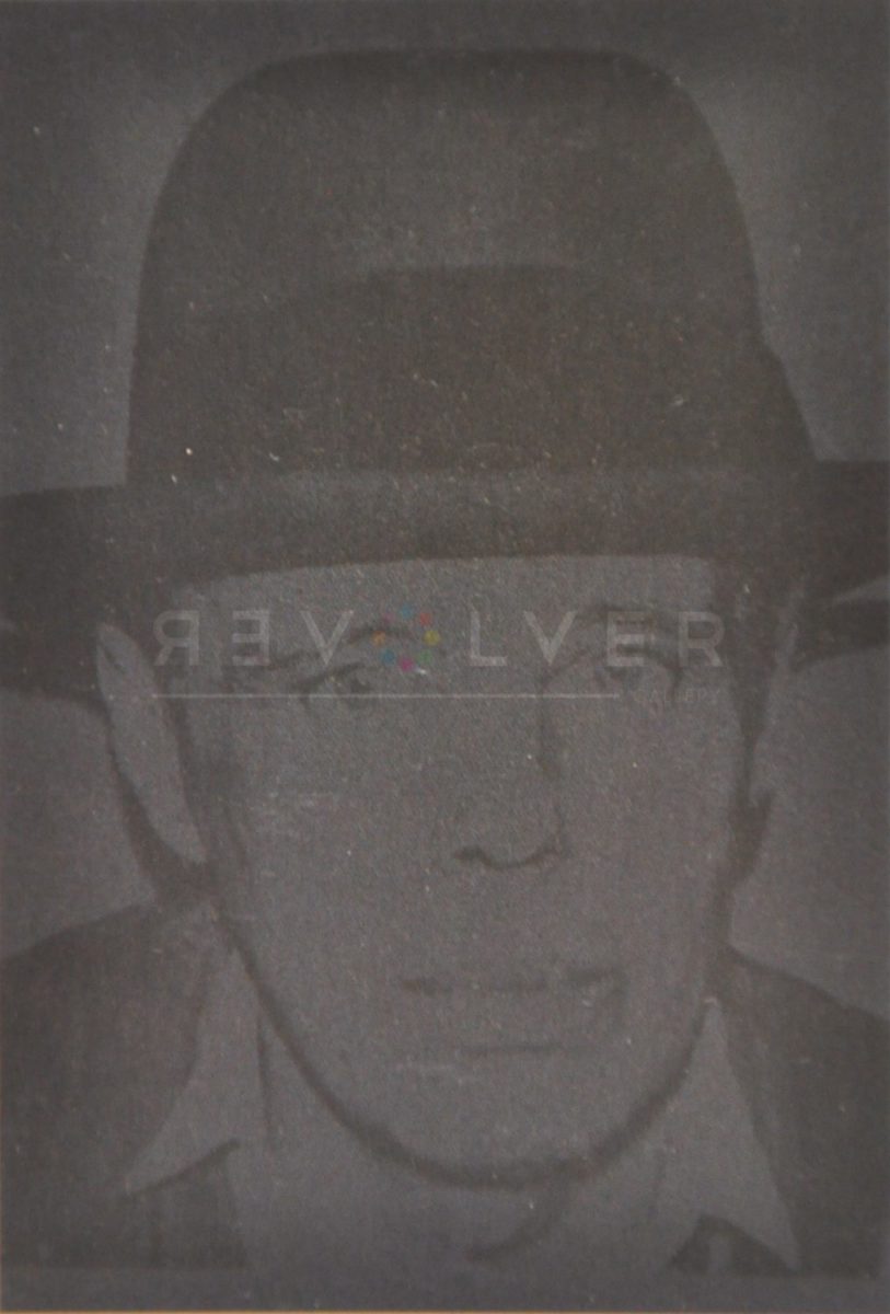 Joseph Beuys 246 screenprint by Warhol, basic stock image of the portrait.