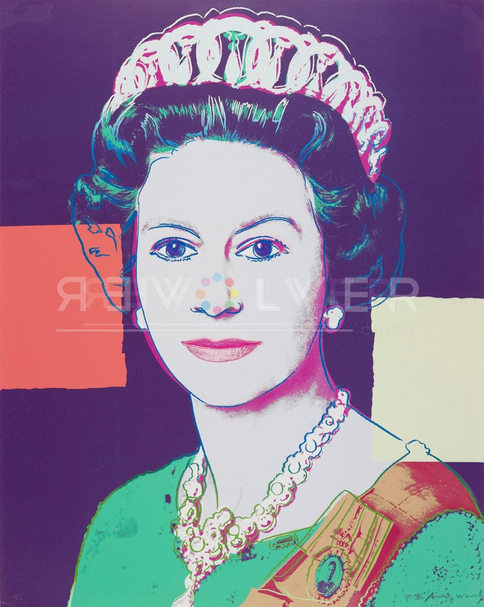 The Queen Elizabeth 335 print by Andy Warhol.