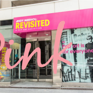 Picture of Pink - Andy Warhol: Revisited, A Pop Art Exhibition, 2015, stock version.