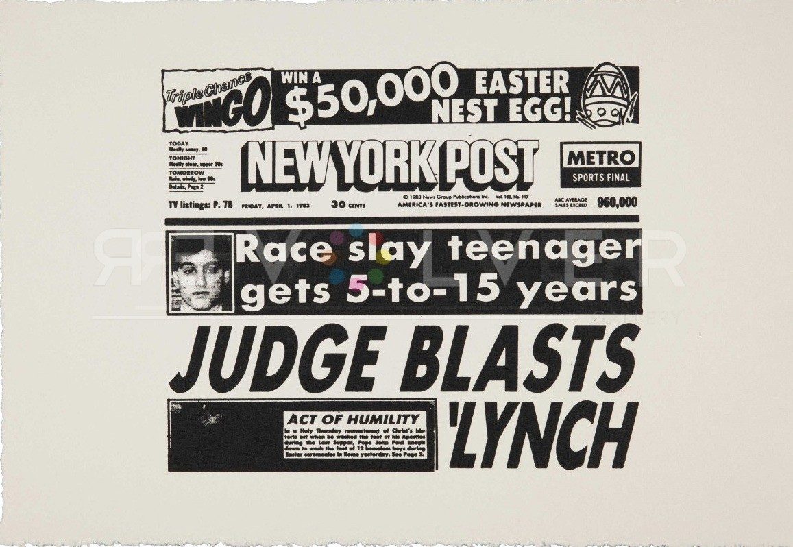 Andy Warhol New York Post