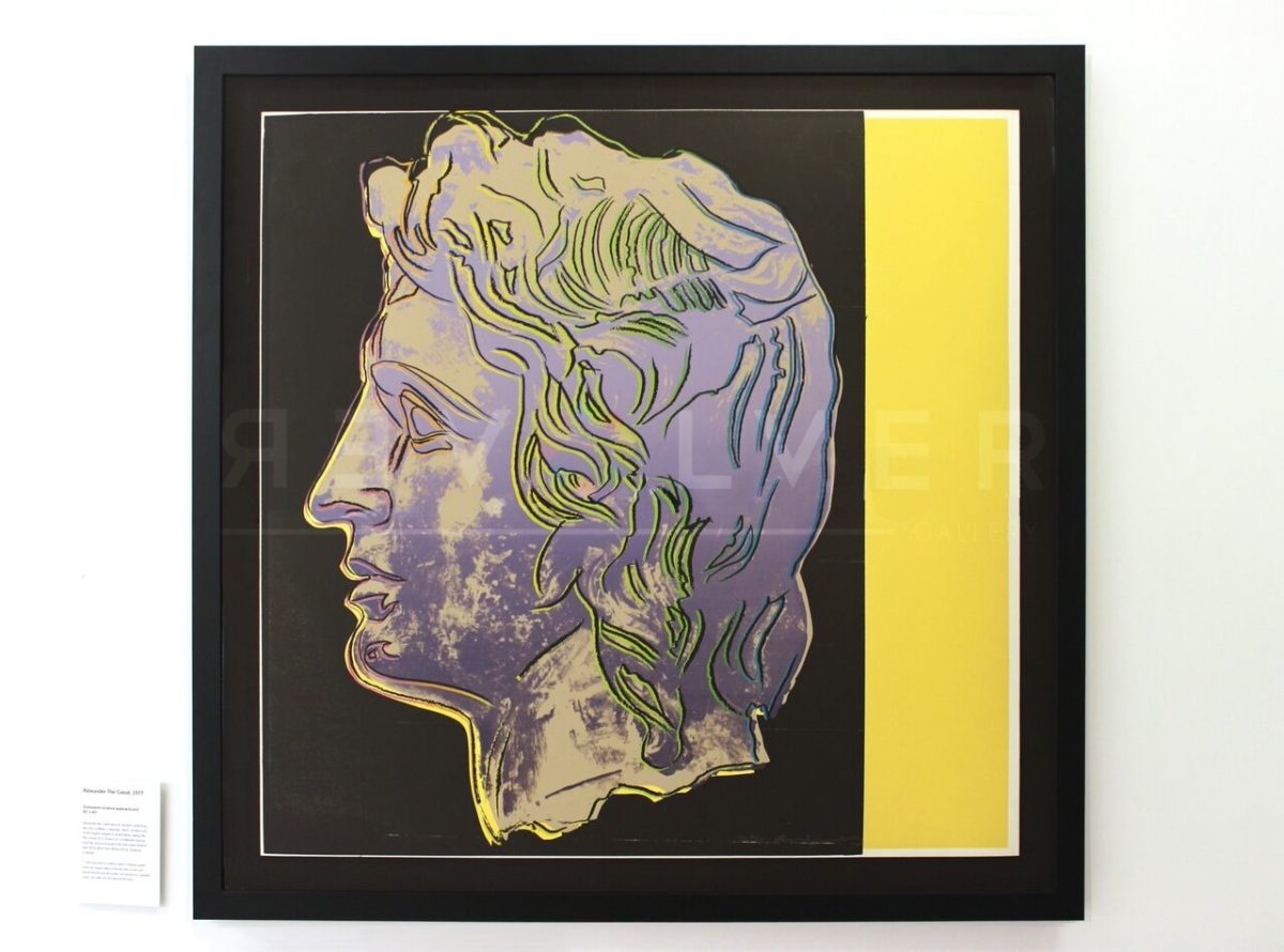 Andy Warhol - Alexander The Great F.S. II 291 framed jpg