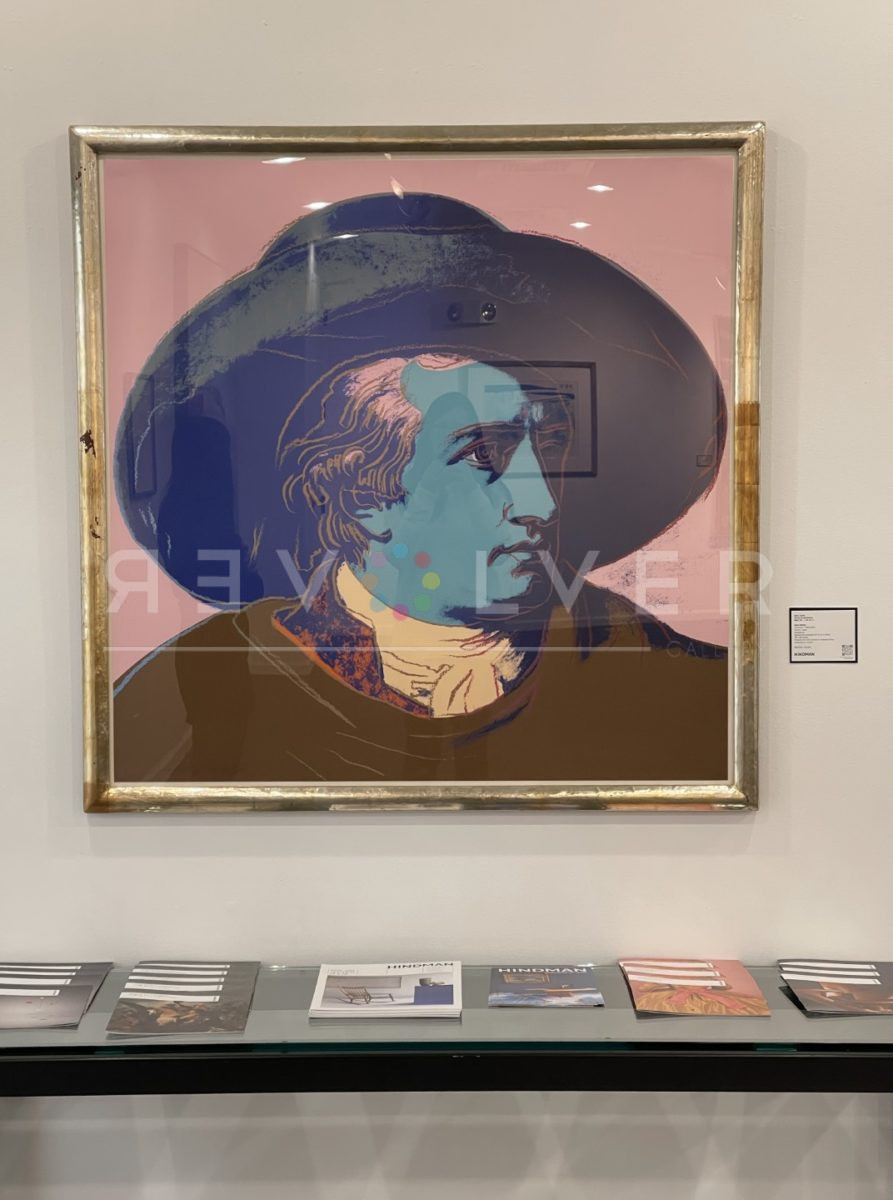 Goethe 270 screen print framed