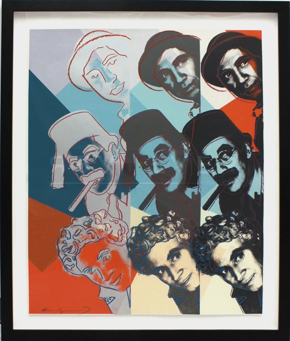Andy Warhol - Marx Brothers F.S. II 232 framed jpg