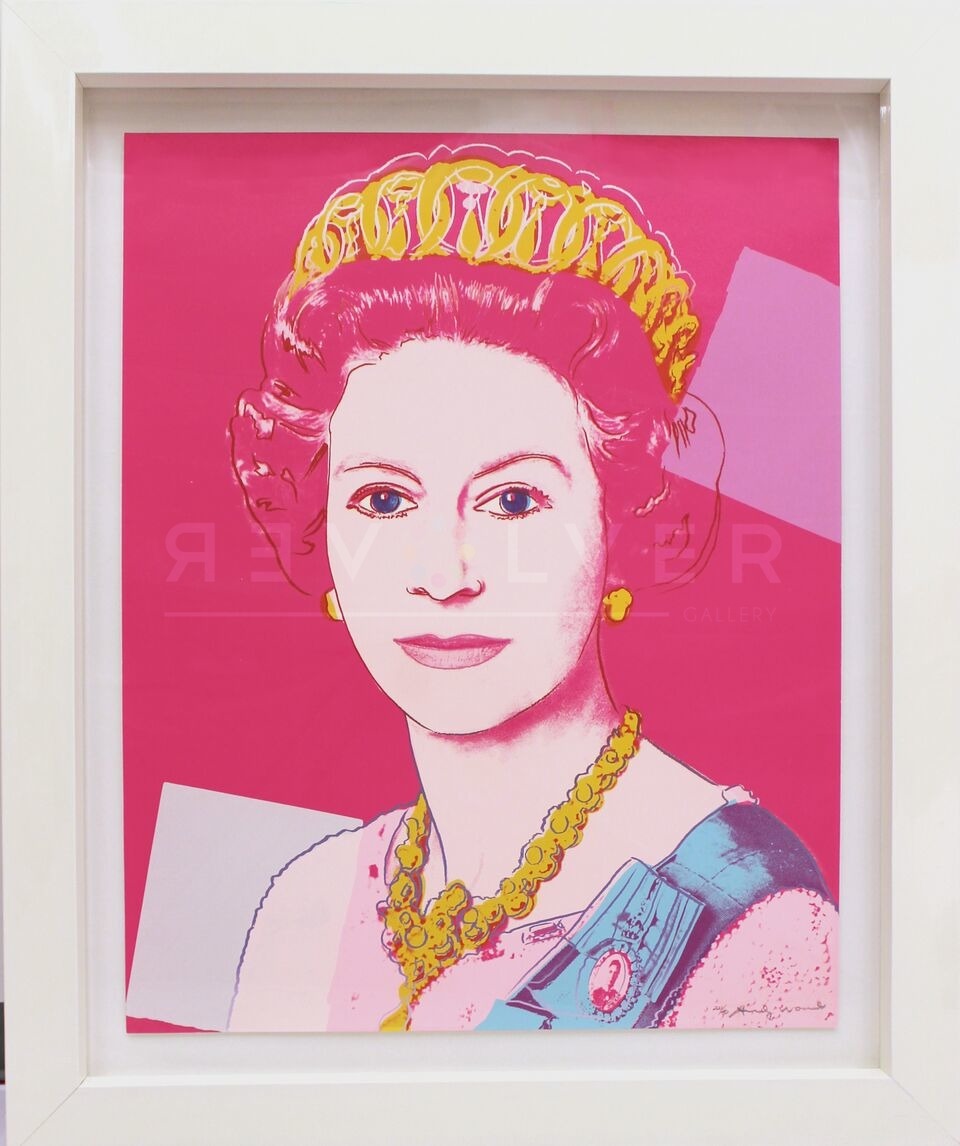 Andy Warhol - Queen Elizabeth F.S. II 336 framed jpg