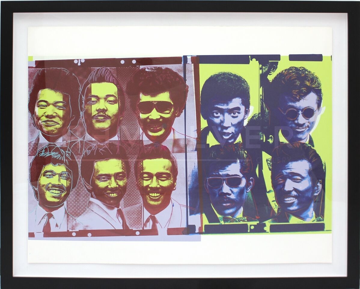 Andy Warhol - Rats and Stars (Unique) framed jpg