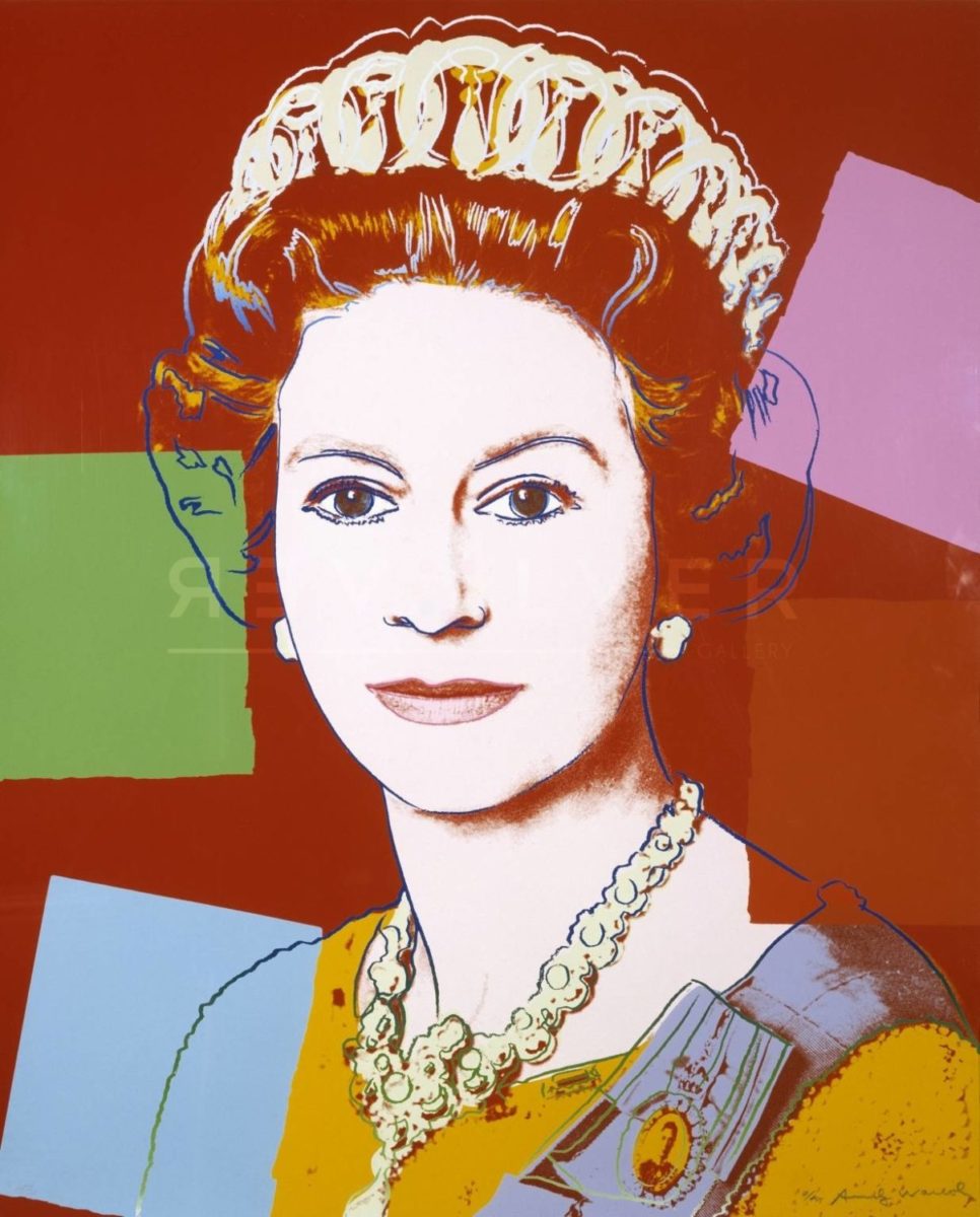 Andy Warhol - Queen Elizabeth II F.S. II 334 jpg