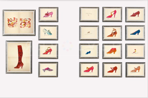 Collection of Warhol's Shoe Prints Auctioned for $416K