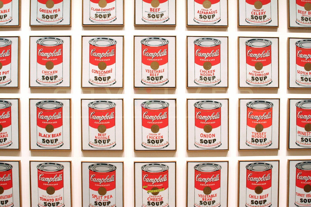 Andy Warhol Stolen Soup Can Prints