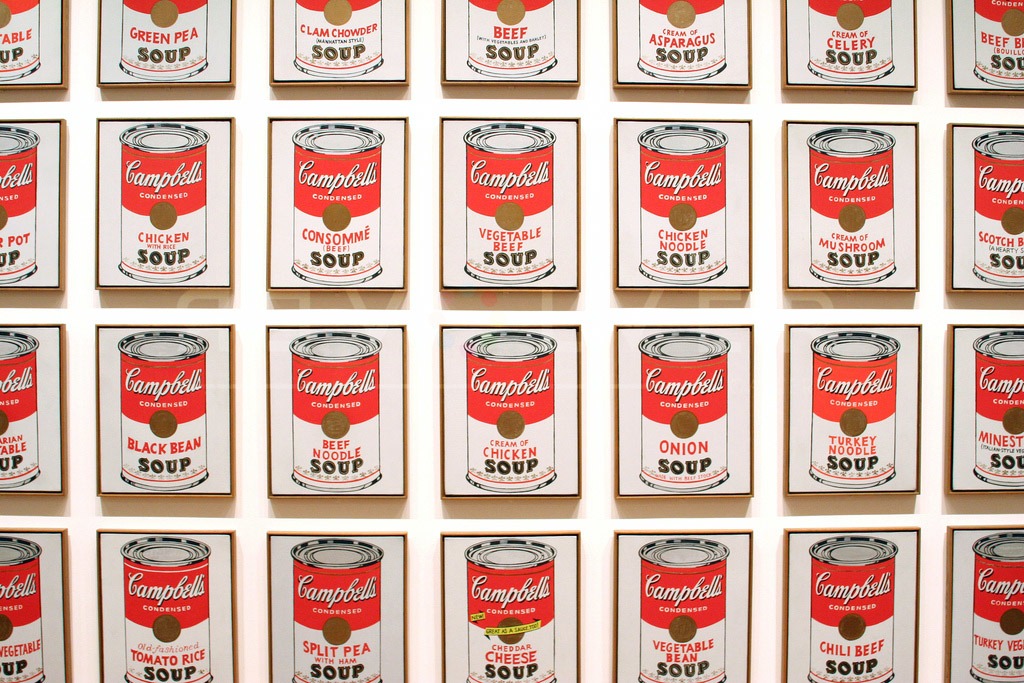 Andy Warhol Soup Can Prints