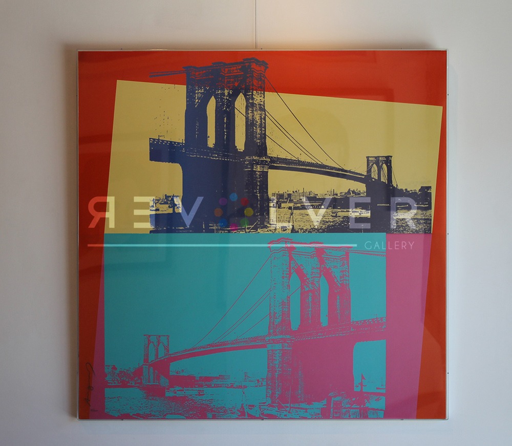 Andy Warhol - Brooklyn Bridge F.S. II 290 framed jpg