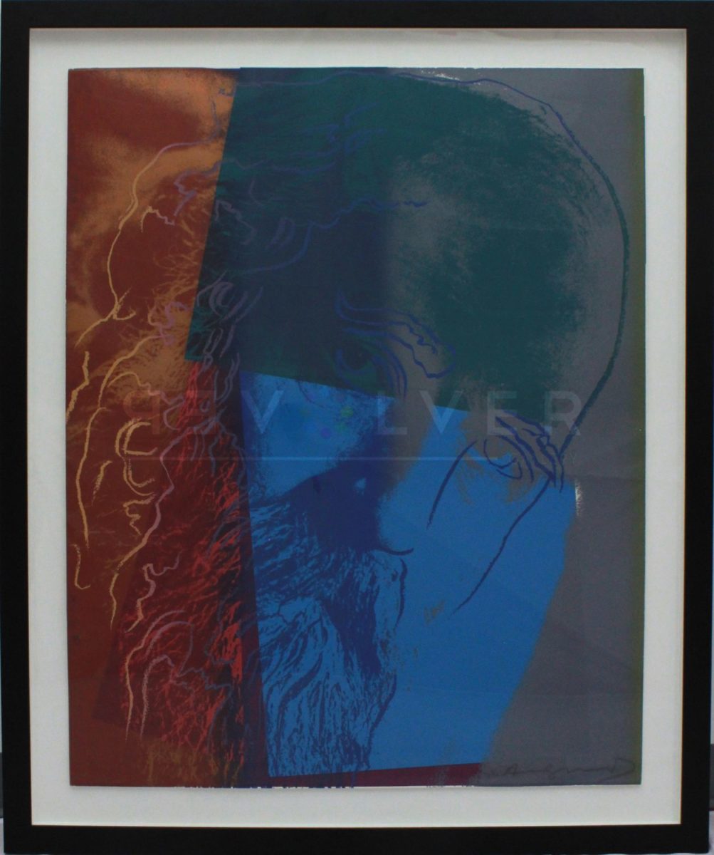 Andy Warhol - Martin Buber F.S. II 228 framed jpg