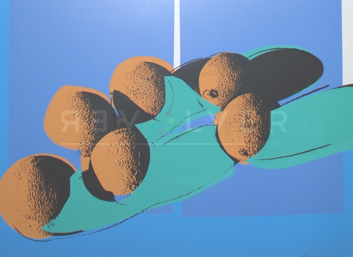 Andy Warhol Space fruit cantalopes