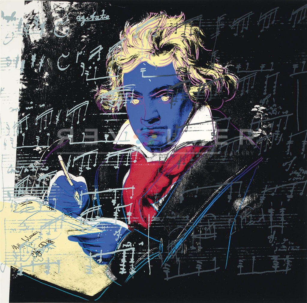 Shows the first piece of the series (Beethoven 390).