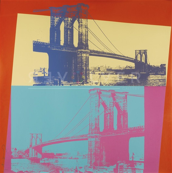 Andy Warhol - Brooklyn Bridge F.S. II 290 jpg