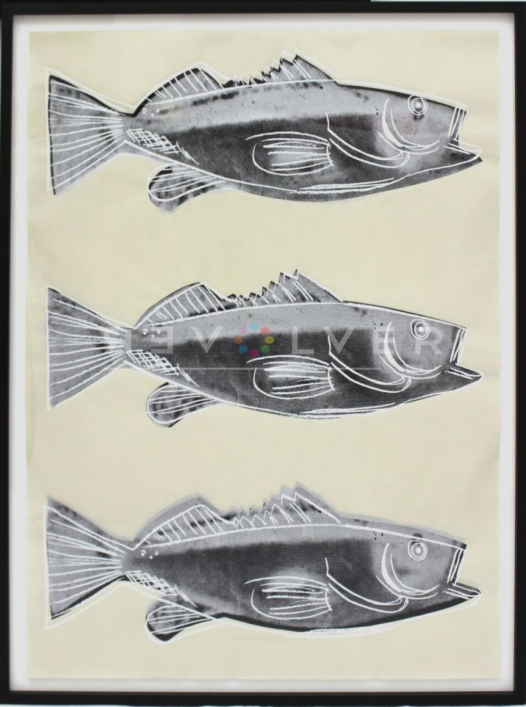 Andy Warhol Fish F.S. II 39 framed jpg
