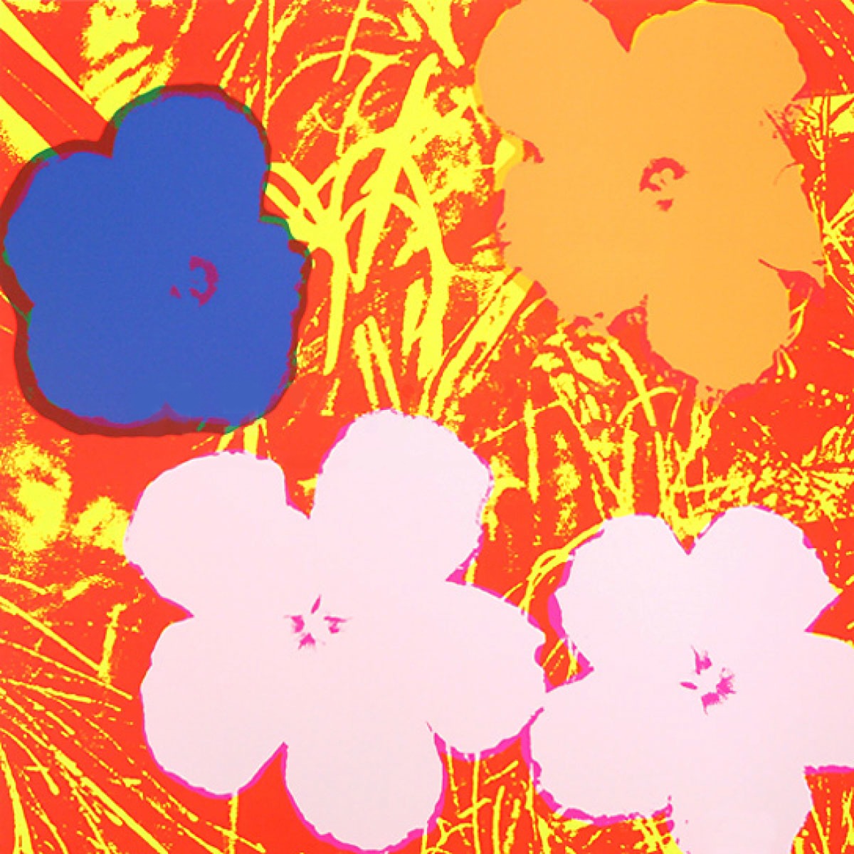 Andy Warhol Flowers 69